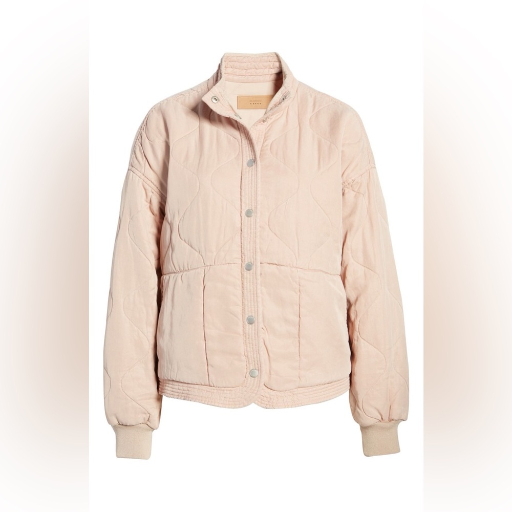 Blank NYC *Blush Pink Quilted Jacket - Picture 7 of 13
